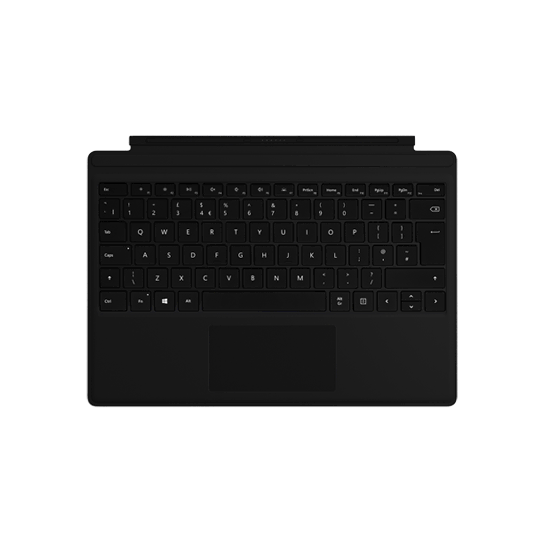 Microsoft Surface Pro X keyboard black