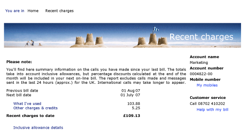 O2, Key details on Bill