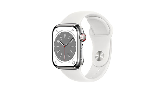 화면의 Apple Watch Series 8 충돌 감지 기능