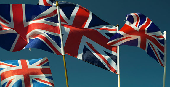 United Kingdom flags