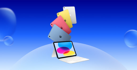 Meet the magical, colourful iPad.