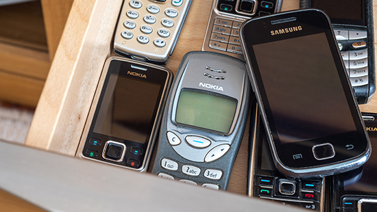old phones