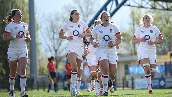 women playing rugby