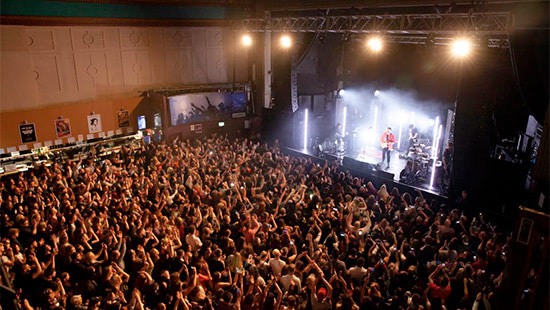 crowd at a concert